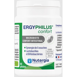 Nutergia Ergyphilus Confort équilibre intestinal 60 Gélules