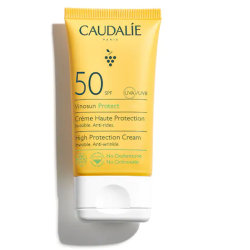 CAUDALIE VINOSUN PROTECT SPF50 Crème Solaire Visage 50ml