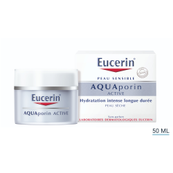EUCERIN AQUAPORIN Active Soin Hydratant Peau Sèche - 50ml