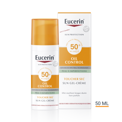 EUCERIN SUN SPF 50+ Sun Protection Oil Control Gel Cream 50ml