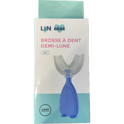 L2N TRADING Brosse à Dent Demi-Lune 360 Degrés - 1 Brosse