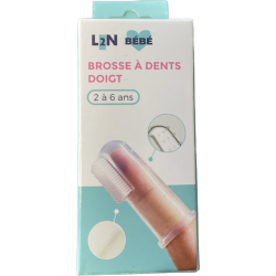 L2N TRADING Brosse à Dents Doigt - 2 à 6 Ans
