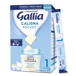 Pack Lait de croissance Calisma 3 - dès 12 mois, Gallia (4 x 1 L)