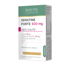BIOCYTES KERATINE FORTE ANTI CHUTE - 40 Gélules