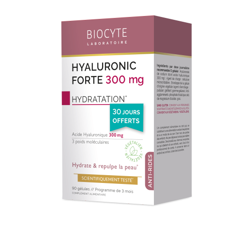 BIOCYTE HYALURONIC FORTE 300mg - 90 Gélules
