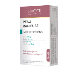 BIOCYTE PEAU RADIEUSE Beauté - 60 Gélules