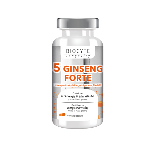 BIOCYTE 5 Ginseng Forte - 40 Gélules