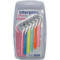 INTERPROX PLUS Mix Multicolors - 6 Brossettes Interdentaires