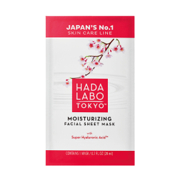 HADA TOKYO Facial Sheet Mask Moisturizing - 1 Masque Tissu
