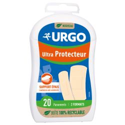 URGO Ultra Protecteur Pansement Avec Compresses Antiseptiques X20