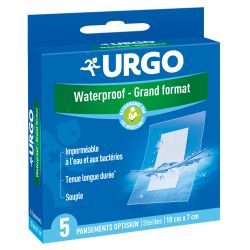URGO Waterproof Grand Format Pansements X5