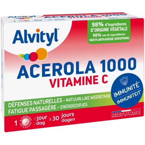 ALVITYL ACEROLA 1000 Vitamine C - 30 Comprimés A Croquer