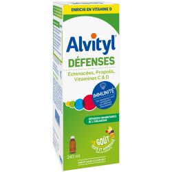 ALVITYL IMMUNITE Défenses Echinacée Propolis Et Vitamine C - 240 ml