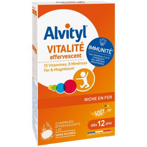 ALVITYL VITALITÉ Immunité - 30 Comprimés Effervescents