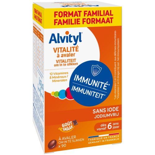 ALVITYL IMMUNITE Vitalité - 90 Comprimés A Avaler