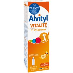 ALVITYL VITALITÉ Immunité 11 Vitamines - 150 ml