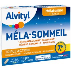 ALVITYL MELA SOMMEIL Mélatonine - 30 Gélules