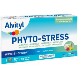 ALVITYL PHYTO-STRESS Sérénité & Détente 4 Extraits De Plantes - 28 Comprimés