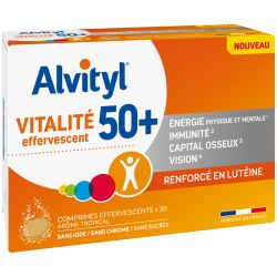 ALVITYL VITALITÉ 50+Vitalité - 30 Comprimés Effervescents