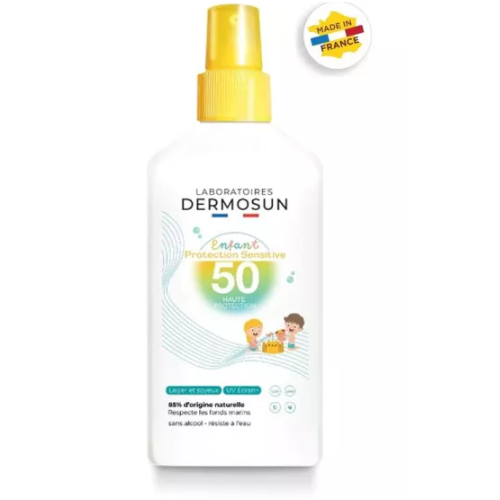 DERMPSUN ENFANT Spray Absorption Instantané SPF 50+