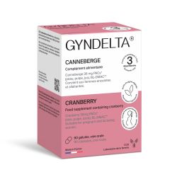 GYNDELTA 36mg Canneberge - 90 gélules