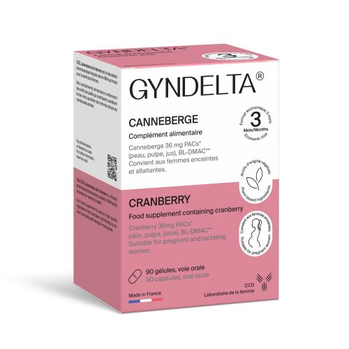 GYNDELTA 36mg Canneberge - 90 gélules