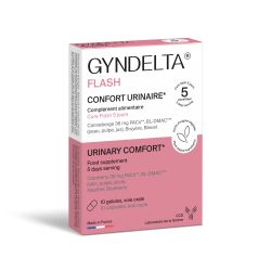 GYNDELTA FLASH Confort Urinaire - 10 Gélules