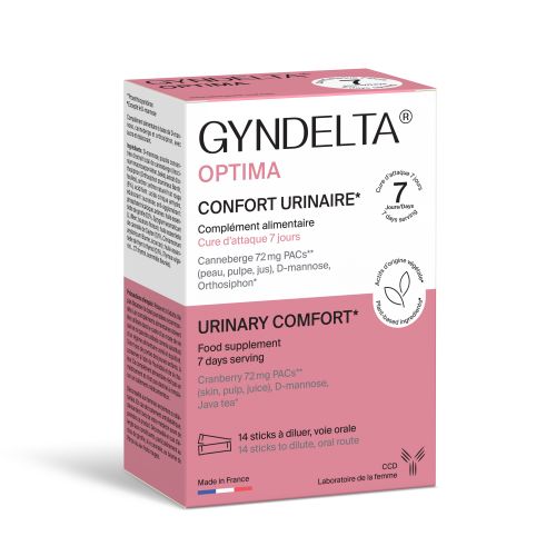 GYNDELTA OPTIMA Confort Urinaire - 14 Sticks