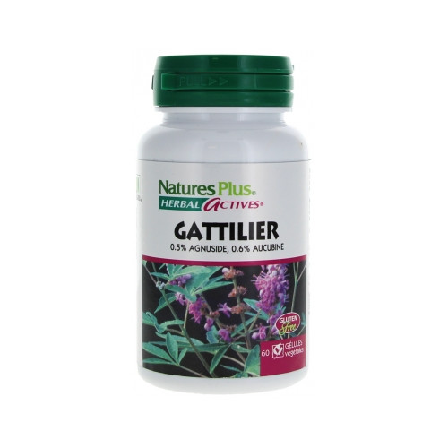 NATURES PLUS Herbal Actives Gattilier - 60 Gélules