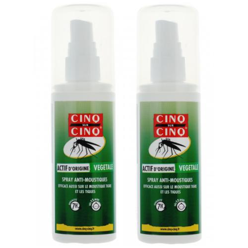 CINQ SUR CINQ CITRIODORA Natural Mosquito Repellent Spray - Lot of