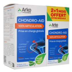 CHONDRO-AID 100% Articulations - 180 Gélules Format Economique