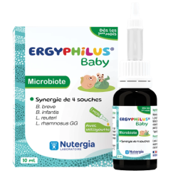 NUTERGIA ERGYPHILUS BABY Microbiote dès 1 Mois - 10ml