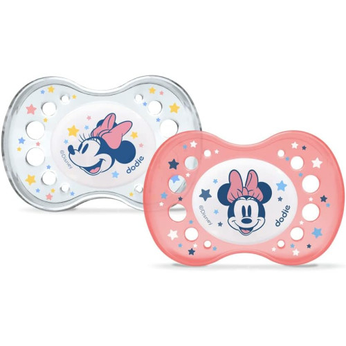 DODIE SUCETTE ANATOMIQUE NUIT A74 +18 Mois Silicone Minnie - 2