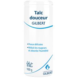 GILBERT TALC Poudre Douceur - 100g