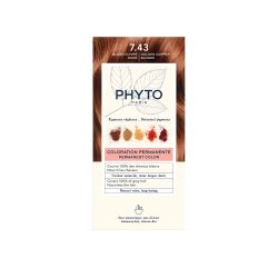 PHYTOCOLOR Kit Coloration 7.43 - Blond Cuivré Doré