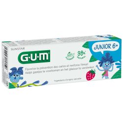 GUM DENTIFRICE JUNIOR 7ANS+ TUTTI FRUTTI - 50ml