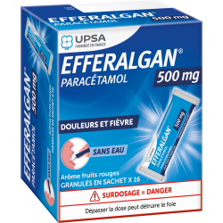 Doliprane 500 mg boîte de 16 gélules - Médicament conseil - Pharmacie Prado  Mermoz