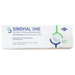 SINOVIAL ONE 2% - 1 Seringue 2,5ML