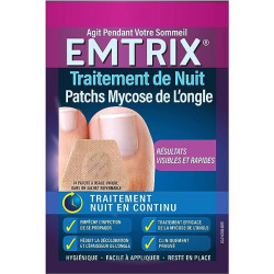 EMTRIX TRAITEMENT DE NUIT PATCHS MYCOSE DE L'ONGLE - 14 patchs