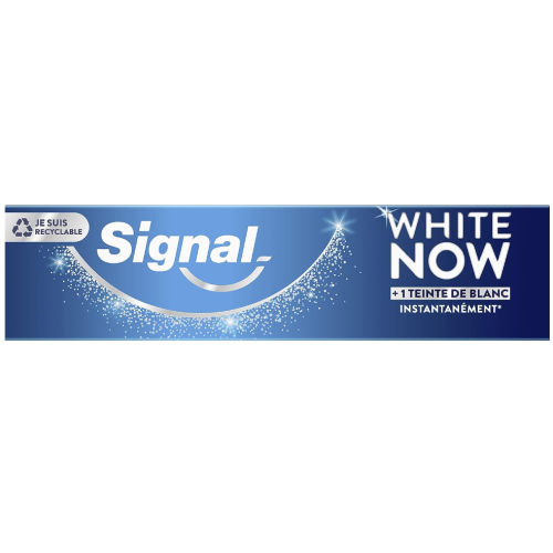 SIGNAL WHITE NOW + 1 Teinte de Blanc Dentifrice - 75ml