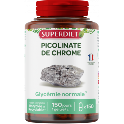 SUPERDIET Chrome Picolinat - 150 Gélules