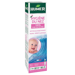 HUMER Spray nasal Nez Bouché Eau de Mer Hypertonique Enfant (spray