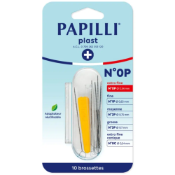 PAPILLI BROSSETTE INTERDENTAIRE N°0P - 10 Brossettes