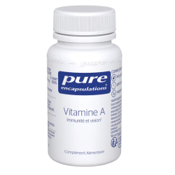 PURE ENCAPSULATIONS Vitamine A - 60 Gélules