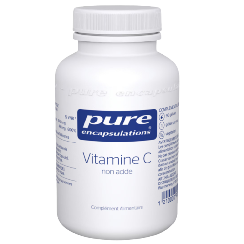 PURE ENCAPSULATIONS Vitamine C - 30 Gélules