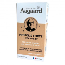 AAGAARD PROPOLIS FORTE + VITAMINE D - 28 Tablettes