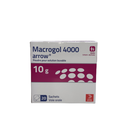 MACROGOL 4000 ARROW 10g Poudre pour solution buvable - 20