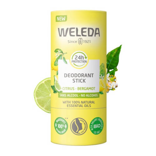 WELEDA Deodorant Stick Citrus-Bergamote - 50g