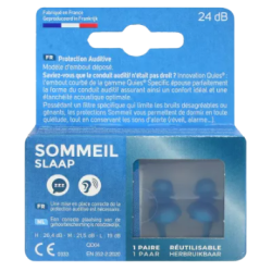 QUIES SPECIFIC PROTECTION AUDITIVE SOMMEIL - 1 PAIRE
