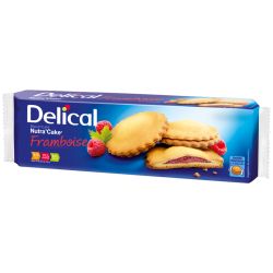 DELICAL NUTRA'CAKE Framboise - 3 Sachets de 9 Biscuits
